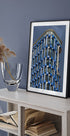 Rhythm in blue Plakat - Posterbox