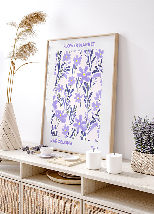 Flower Market Barcelona (NEW) - Posterbox