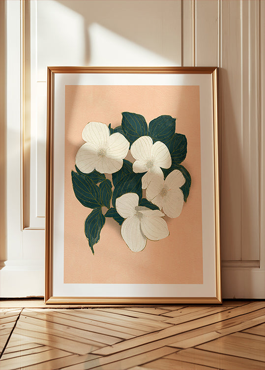 Dogwoods on Pink (NEW) - Posterbox