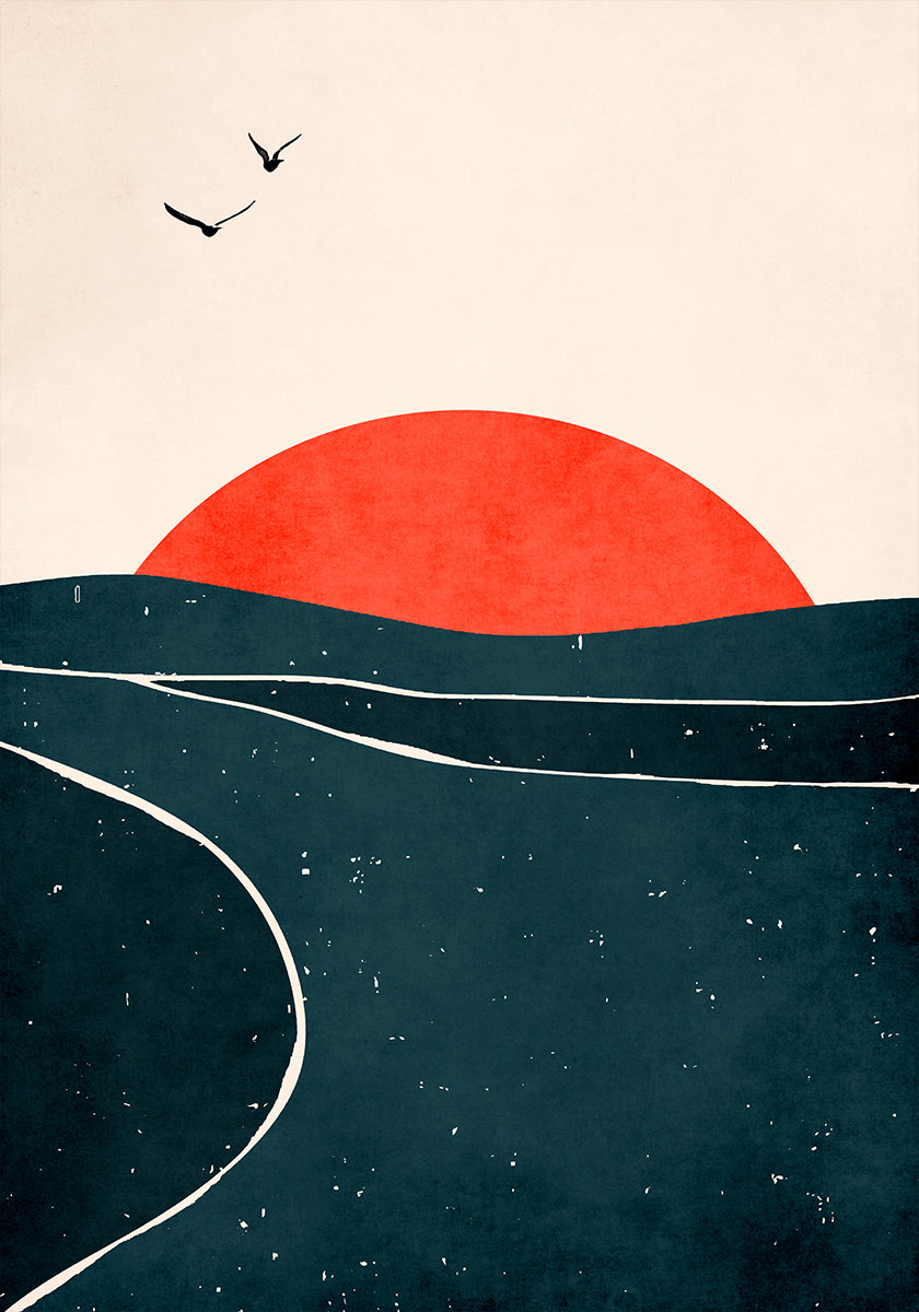 Dancing Seagulls - Posterbox