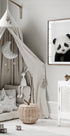 Peekaboo Baby Panda - Posterbox