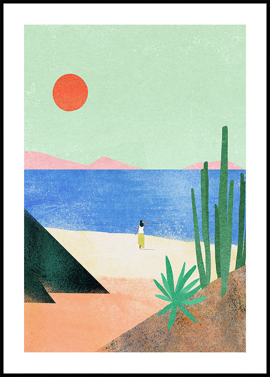 Beach Girl ii Plakat - Posterbox