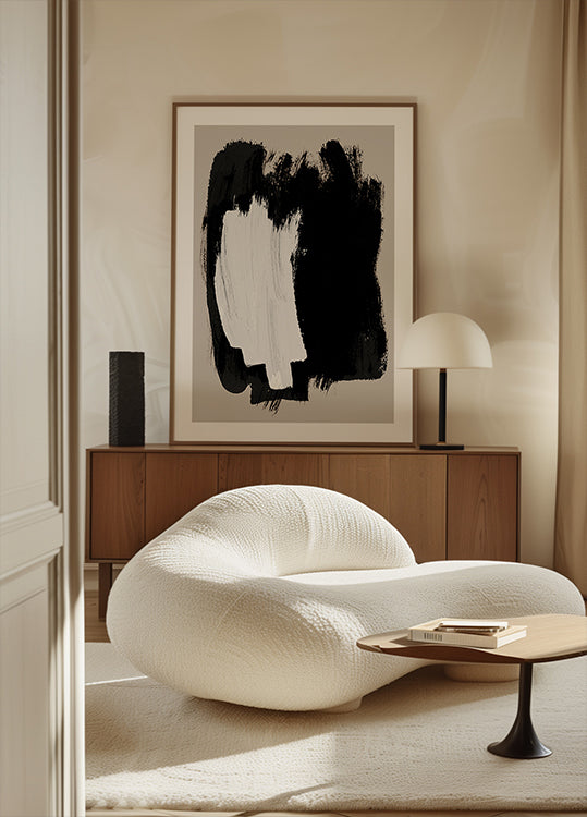 Abstract brush Plakat - Posterbox