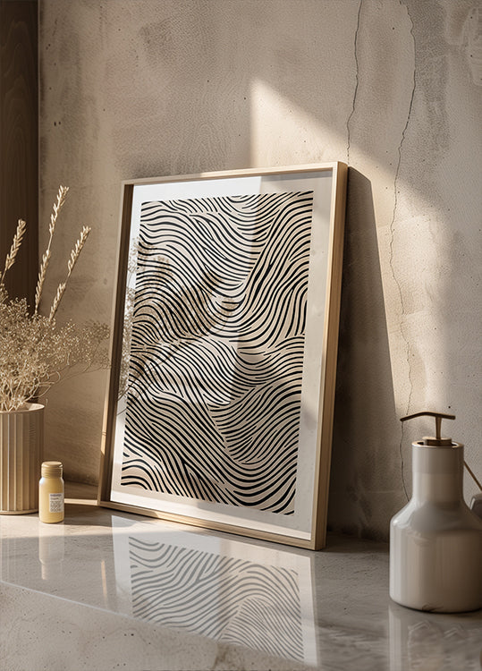 Flowing Lines Art (NEW) - Posterbox