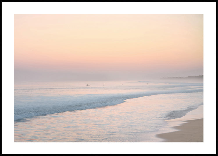 Pastel Sunrise Over Calm Sea (NEW) - Posterbox