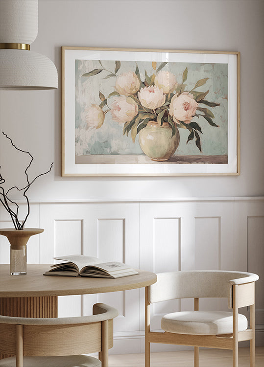 Peonies Flower Still Life (NEW) - Posterbox