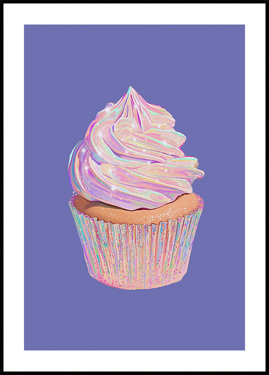 Rainbow Cupcake (NEW) - Posterbox