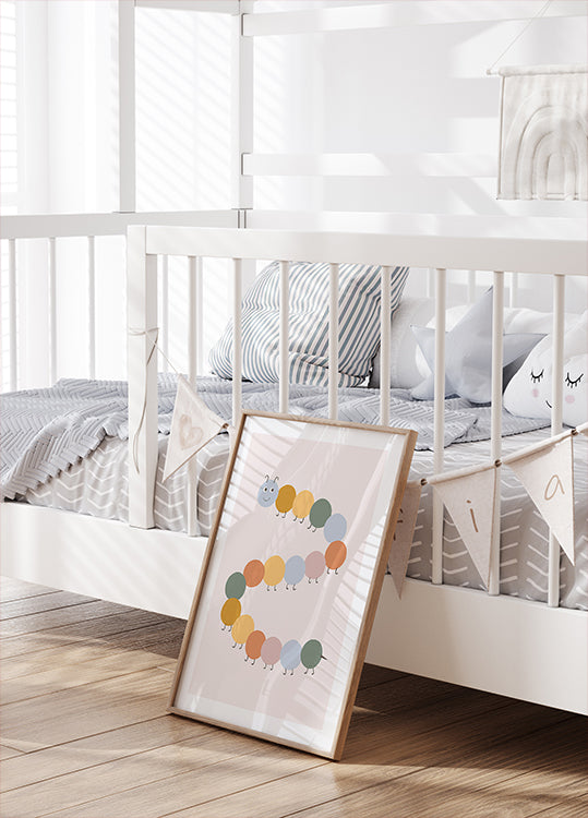Cute Catterpilar Ratio2x3 Plakat - Posterbox