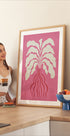Minimal Leaf and Vase (NEW) - Posterbox
