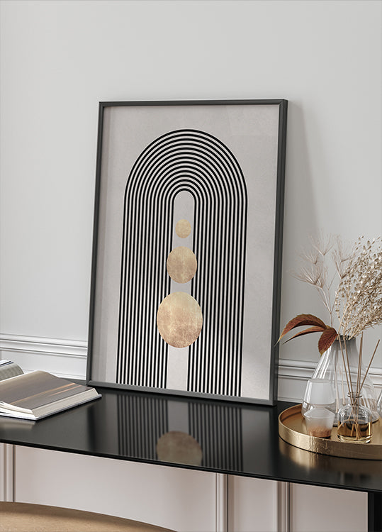 Linee e cerchi 19 Poster