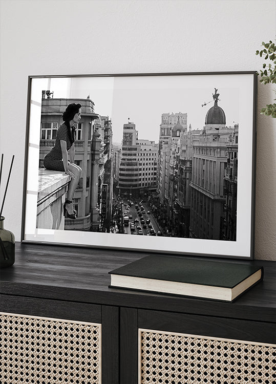 Poster del cibo di Madrid