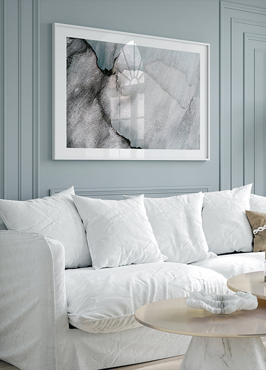 Poster con forme astratte del paesaggio n. 4