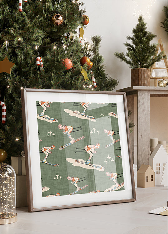 Sport invernali Retro Vintage Sci Blue.png (NUOVO)