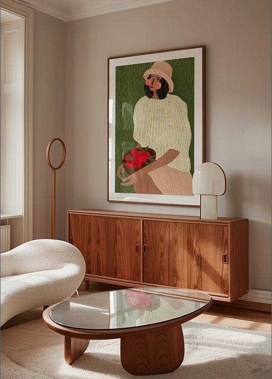 Donna con fragole (NOVITÀ)