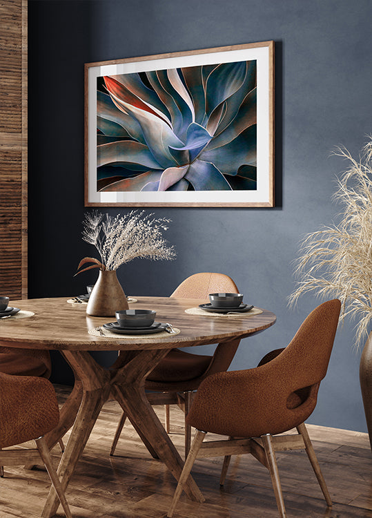 I colori nelle foglie Poster