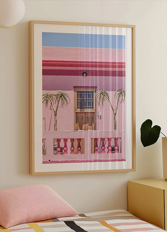 Facciata color pesca