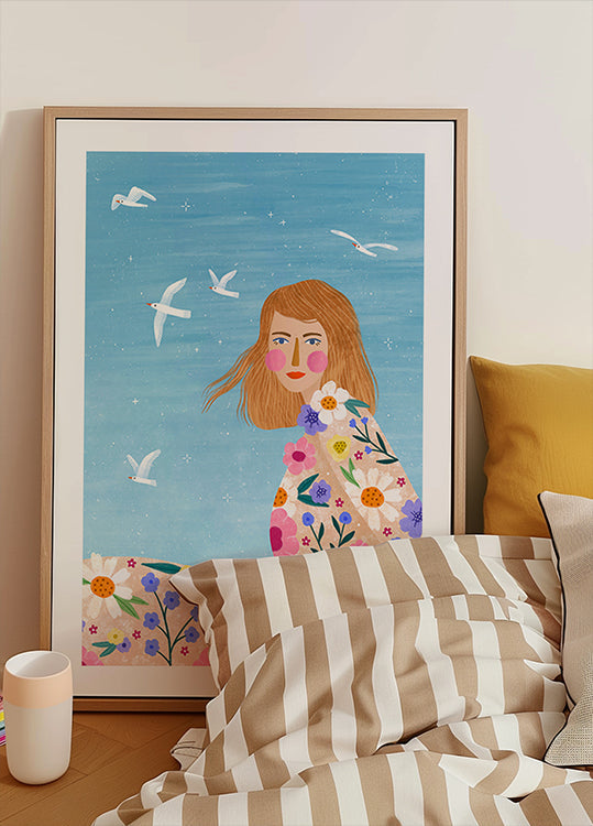 Poster di brezza floreale