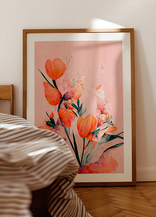 Poster Petali ed eleganza