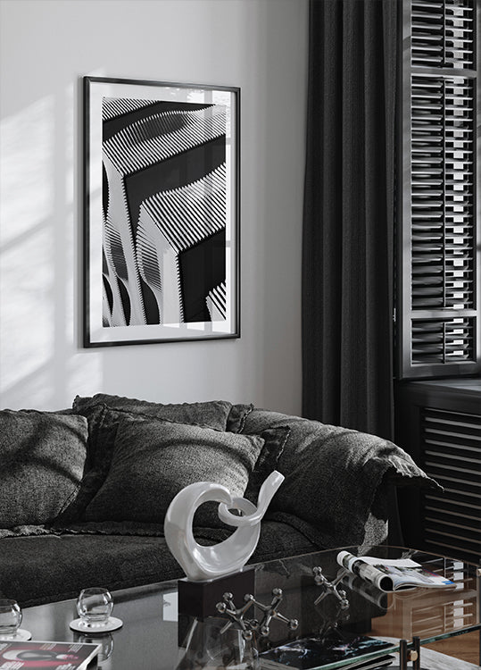 Balconi oscillanti nel poster