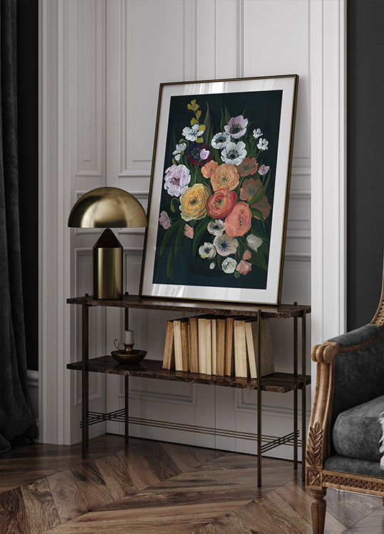 Poster del bouquet lunatico di Leocadia