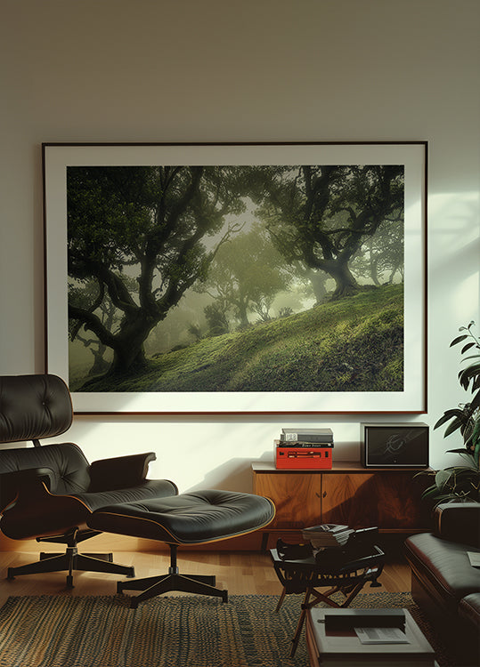Poster della foresta incantata