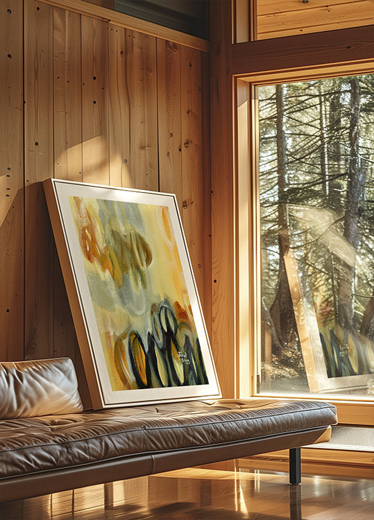 Astratto Con Ovali E Oro (NUOVO)