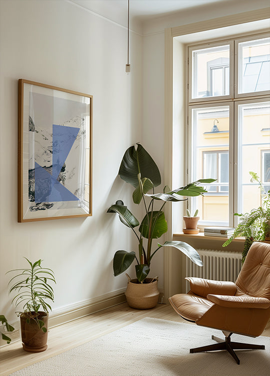 Poster di serenità geometrica