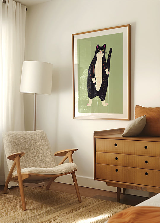 Gatto bianco e nero 02 (NUOVO)