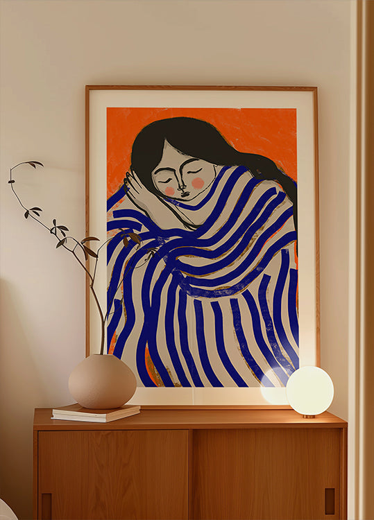 Poster di bellezza a riposo