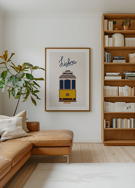 Poster del tram di Lisbona
