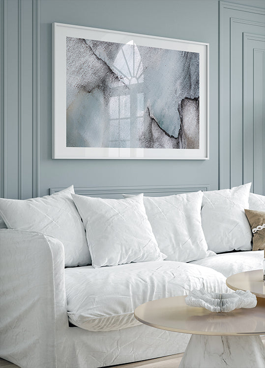 Poster con forme astratte del paesaggio n. 3