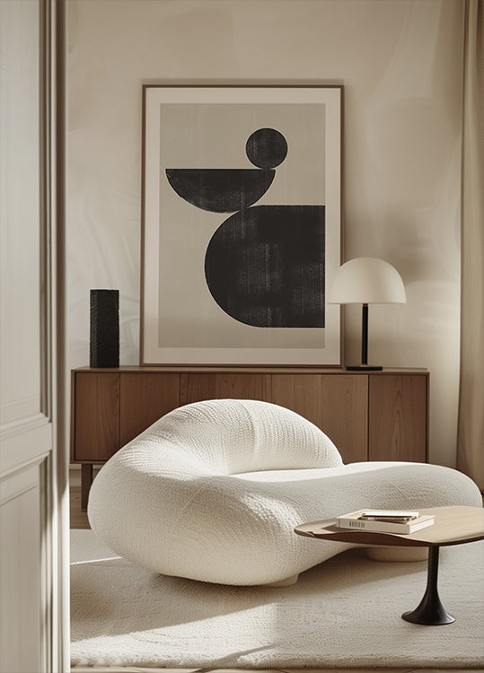 Poster di armonia geometrica