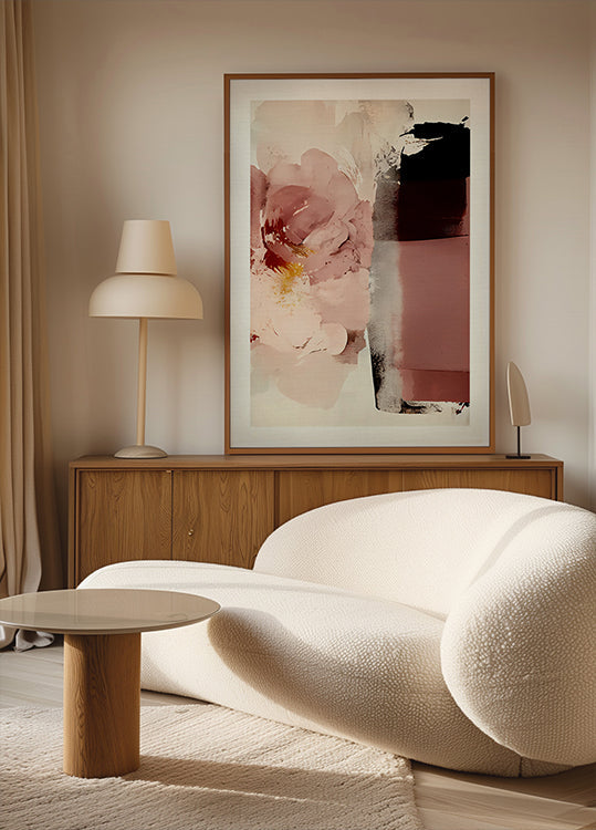 Poster di astrazione dei fiori