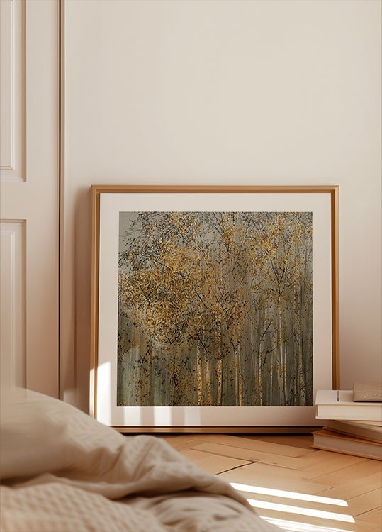 Poster con impressione di betulla