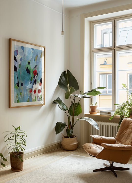 Rose Hips At Christmas Plakat