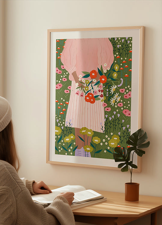 Fiori in mano