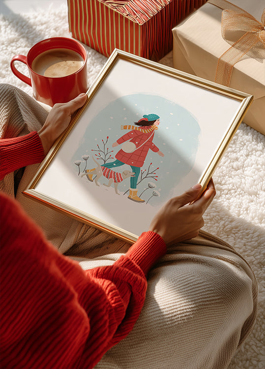 Manifesto della passeggiata invernale