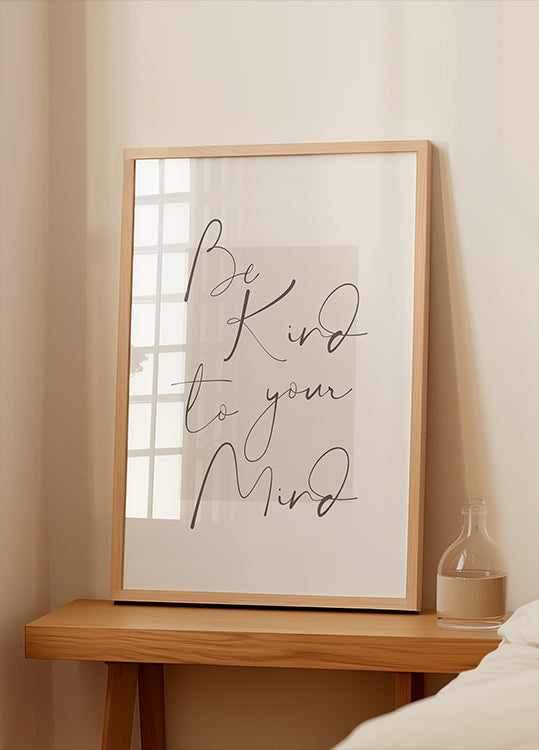 Sii gentile con la tua mente 4 poster