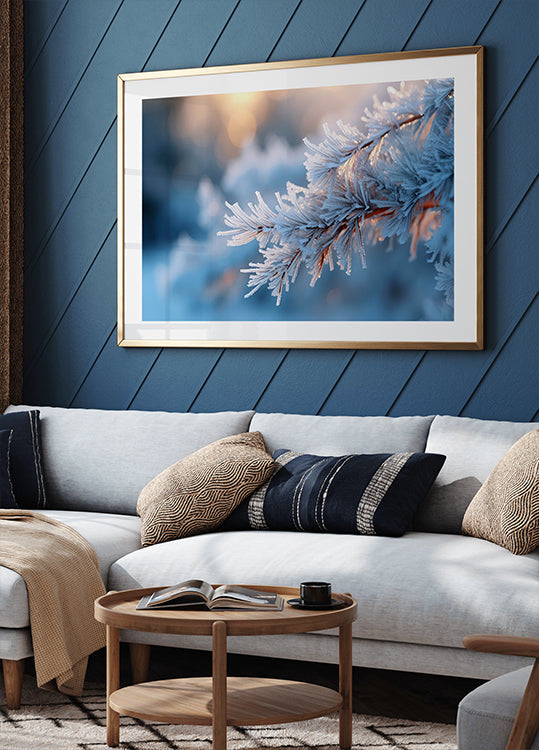 Poster di serenità smerigliato