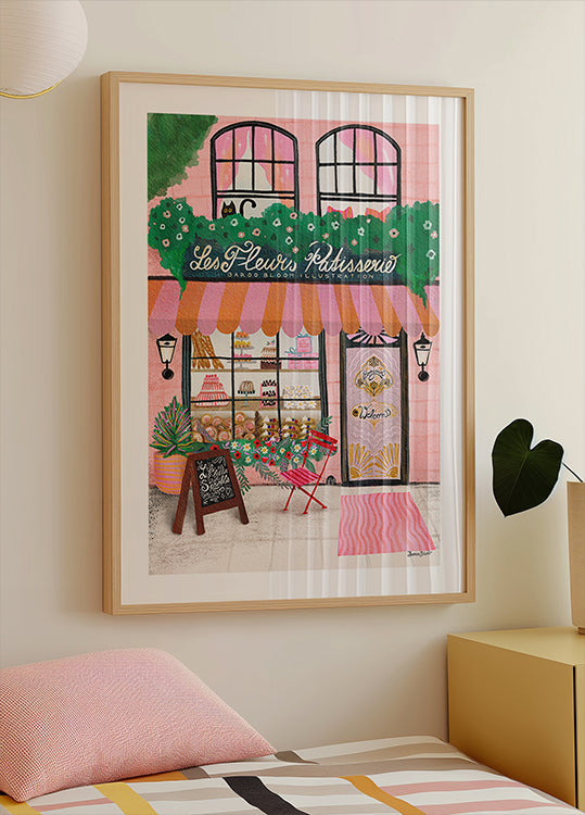 Poster anteriore del negozio di dolci