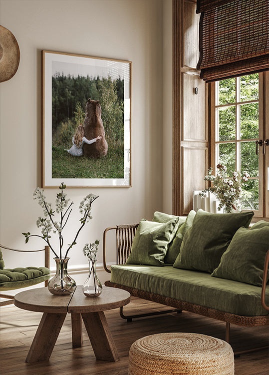 Poster di donne e orsi