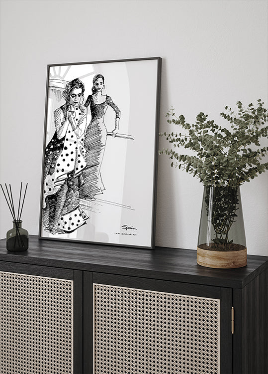 FLAMENCO DANCERS Plakat