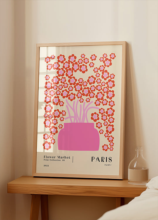 Mercato dei fiori. Manifesto di Parigi