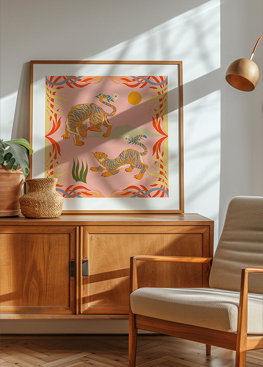 Poster dei compagni di gioco di Rawring