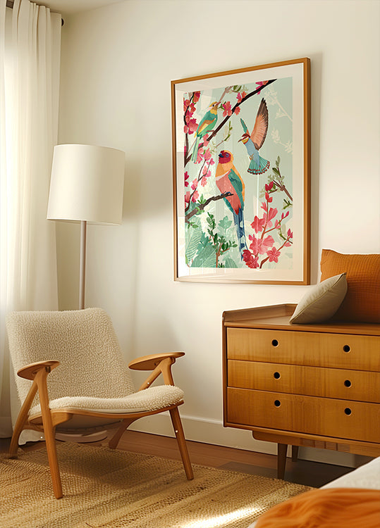 Manifesto degli uccelli dell'estate