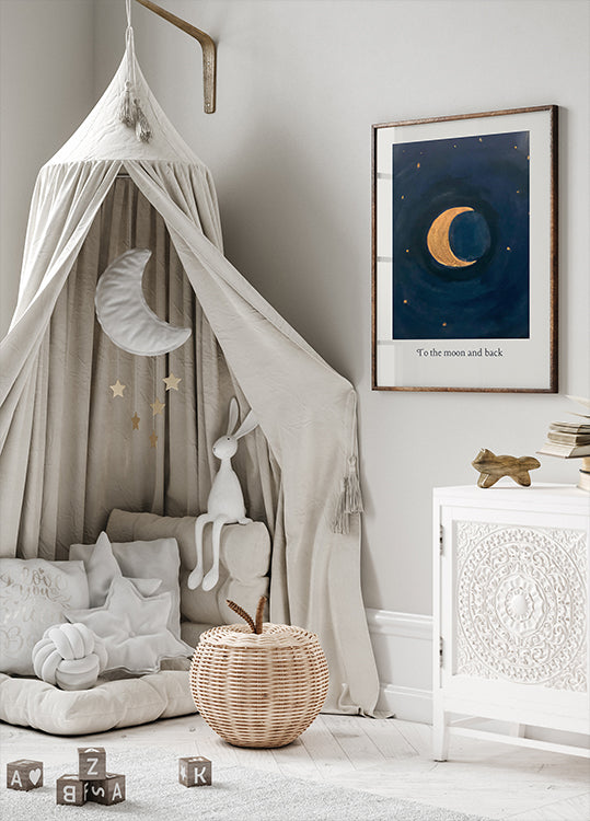 Poster Alla luna e ritorno