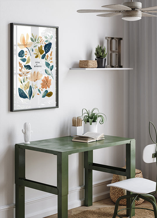 Fioritura floreale stravagante