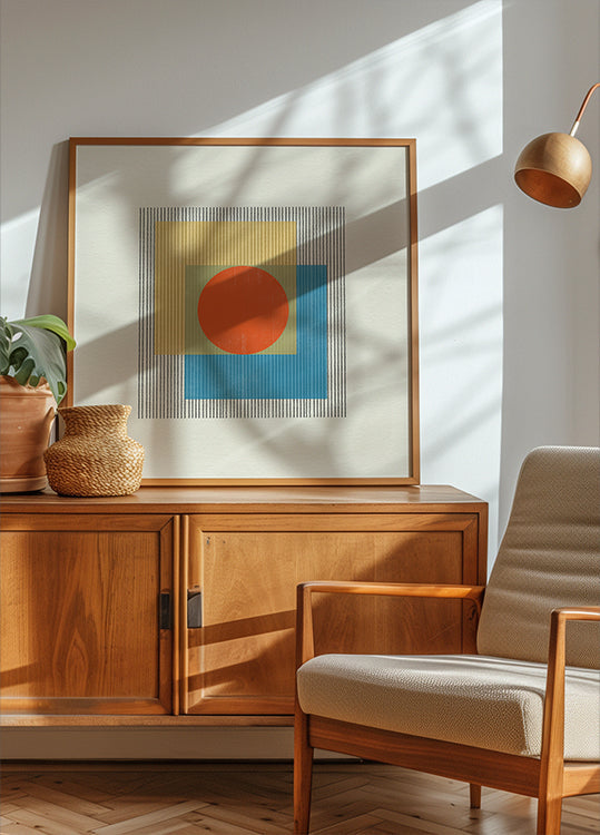 Poster di armonia geometrica