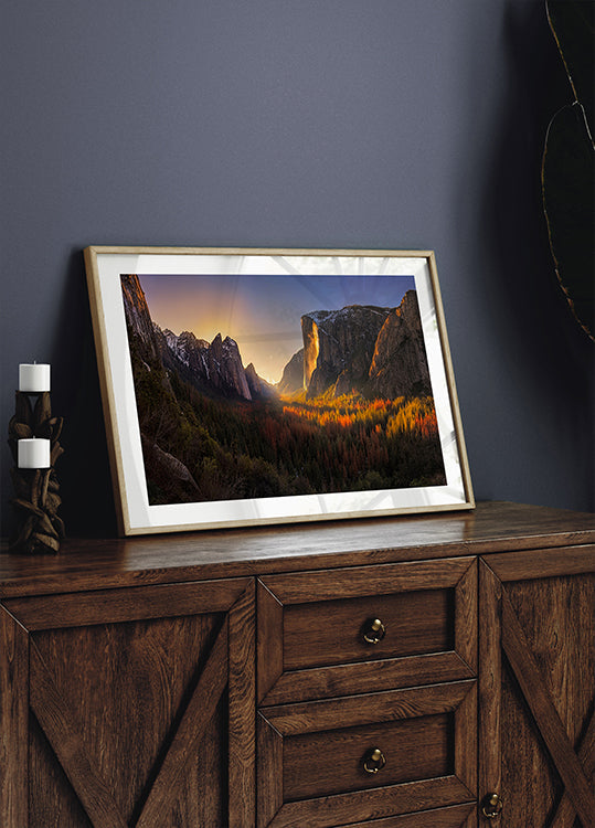 Fuoco sullo Yosemite