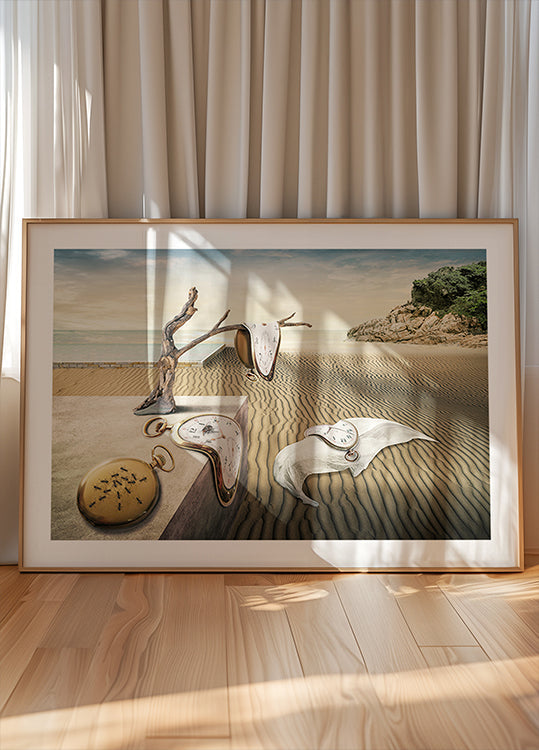 Manifesto omaggio a Dalì